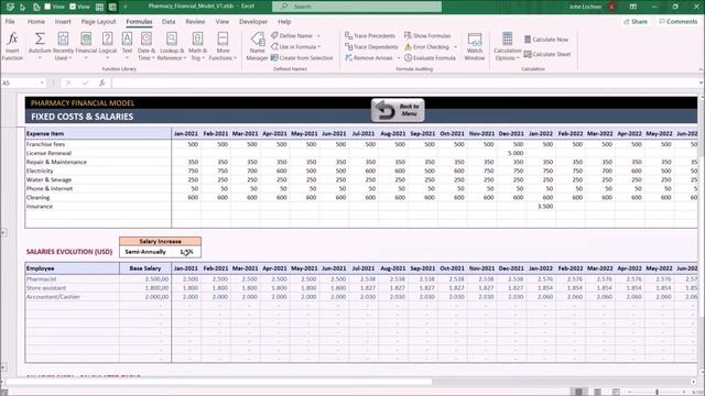 Pharmacy Financial Model | Feasibility Study for Opening a Pharmacy in Excel! смотреть онлайн