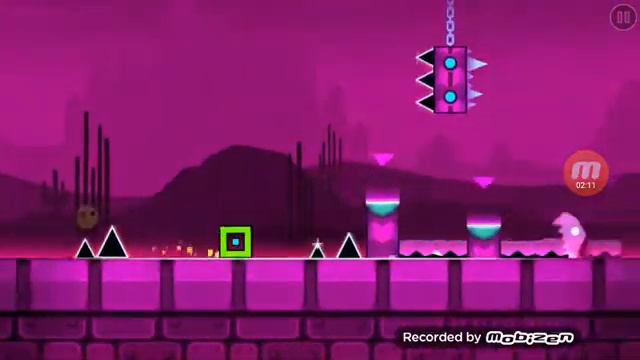 Пытаюсь пройти уровень в Geometry Dash лагает телефон сильно смотреть онлайн