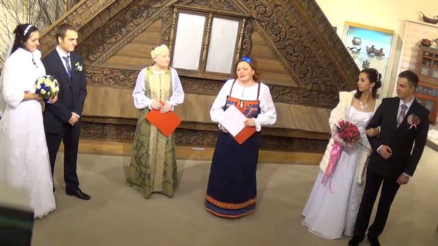 1 Свадебный обряд в музее заповеднике смотреть онлайн
