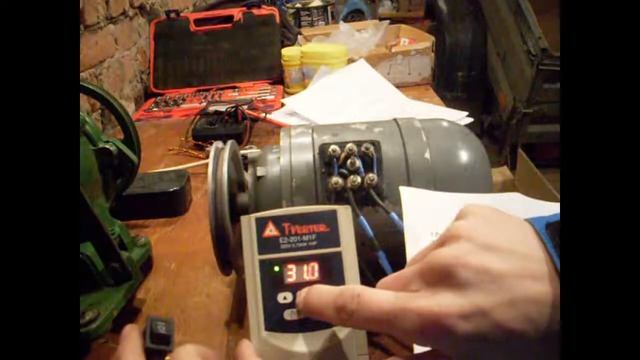 Настройка частотного преобразователя для - Подключения частотного преобразователя к мотору. смотреть онлайн