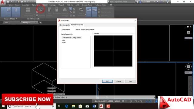 #4 How to make named viewport , join viewport , calculator... Urdu/Hindi смотреть онлайн