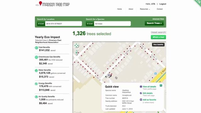 Madison Tree Map - How to Search смотреть онлайн