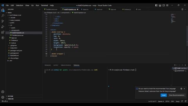 Vue JS 3 + Firebase Firestore: Build A CRUD App смотреть онлайн