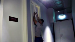 Подтягивания на полотенце на двери/Door towel pull up