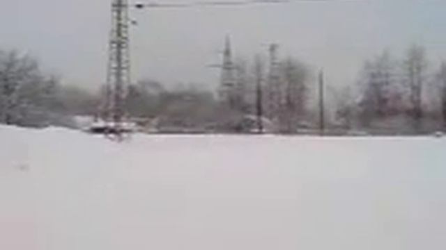 Обилие снега в эту зиму.Ст.Слока, Юрмала.04.01.2011г.,14:35ч. смотреть онлайн