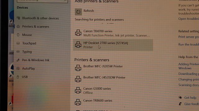 HP DeskJet 2752e Printing, USB Cable Setup, Wired Printing Test. смотреть онлайн