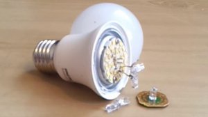 Проверка светодиодного драйвера китайской лампы.