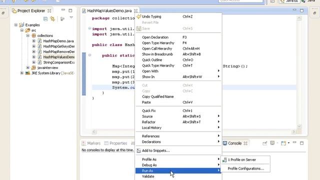 How to get Values from Hashmap in java смотреть онлайн