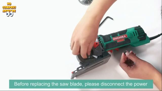 Sierra Circular HYCHIKA Mini de Mano 500W ?✂️?⚙️ смотреть онлайн