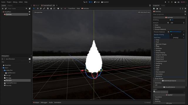 Godot Tutorial: 3D fire using particles (Part 1) смотреть онлайн