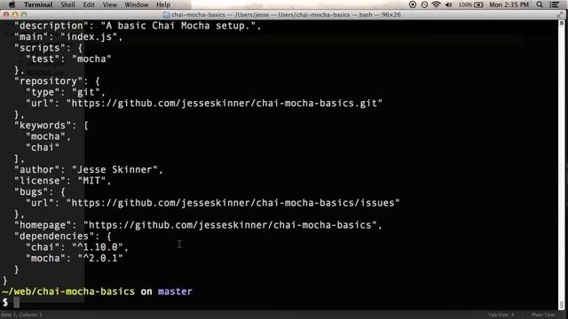 Creating a Basic Chai Mocha Test смотреть онлайн