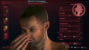 🌌CYBERPUNK 2077 MALE CHARACTER CREATION UPDATE 2.1