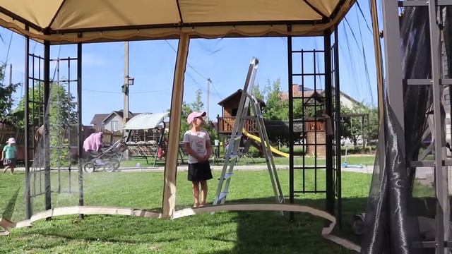 Садовый шатер. часть 1 смотреть онлайн