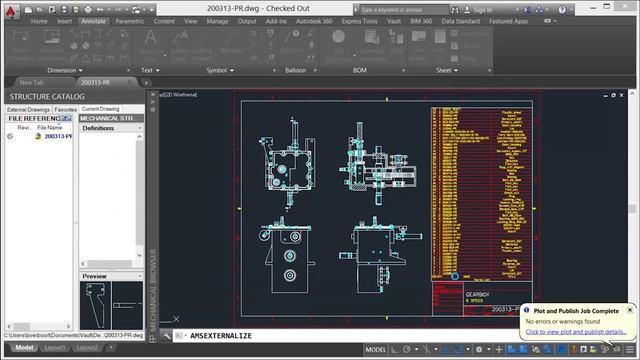 Autodesk Vault Professional for AutoCAD Mechanical смотреть онлайн