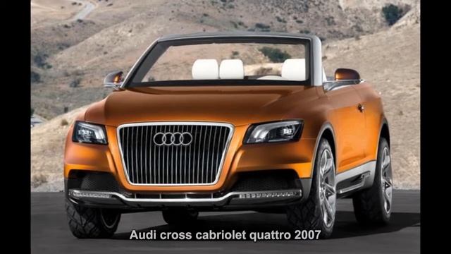 #1292. Audi cross cabriolet quattro 2007 (Prototype Car) смотреть онлайн