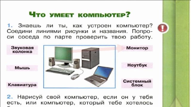 Окружающий мир. Рабочая тетрадь 1 класс 1 часть. ГДЗ стр. 29 №1 смотреть онлайн