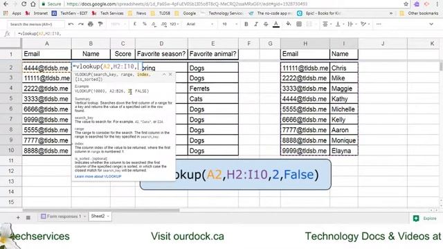 The VLOOKUP Function - Excel or Sheets смотреть онлайн