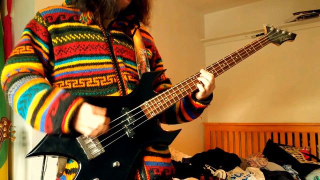 Gojira - A Sight To Behold Beezow BEATS Cover using B.C.Rich Warlock Bass смотреть онлайн
