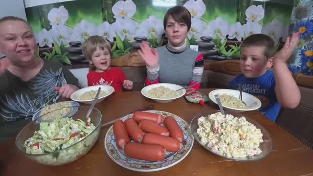 мукбанг/ жизнь в селе навеселе