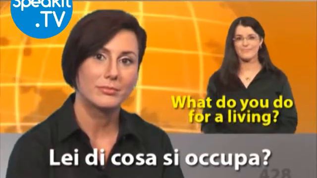 ITALIAN - So simple! | 14. Friends and Business | Speakit.tv (51005-14) смотреть онлайн