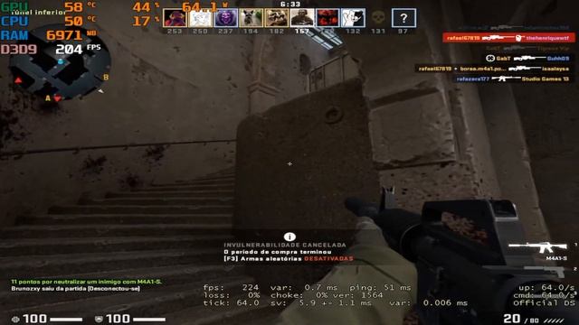 CS GO - GTX 1060 3GB - XEON E5 2640 V3 - 16 GB DE RAM смотреть онлайн