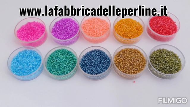 Presentazione Nuove Miyuki Delica Luminous 11/0 смотреть онлайн