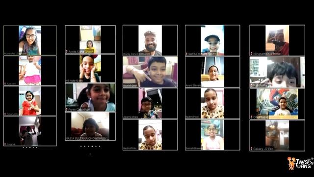 Virtual Online Dance Class at Twist N Turns | Jai Jai смотреть онлайн