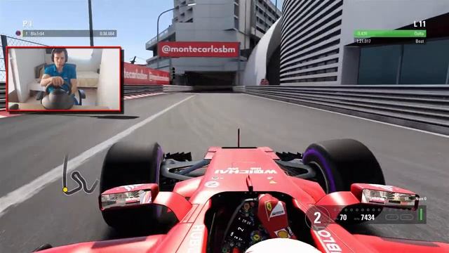 Let's Try/Play F1 2017 with Microsoft's Sidewinder Force Feedback Wheel смотреть онлайн