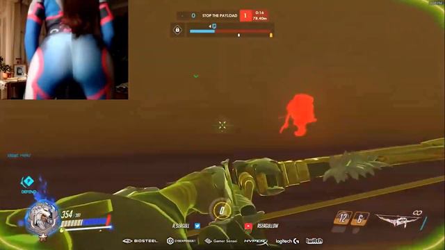 D.VA cosplayers TWERK while Seagull plays Overwatch: Twerk n Merk Ep. 4 смотреть онлайн