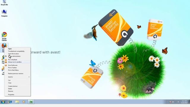 avast! Sandbox / Virtualization смотреть онлайн