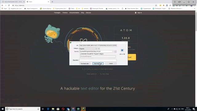 الدرس الخامس - تحميل برنامج atom смотреть онлайн