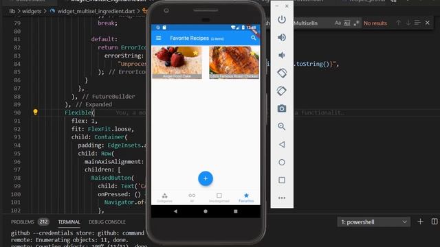 MyRecipes Flutter App Demo (vers 1.8 alpha) using Flutter and SQLite смотреть онлайн