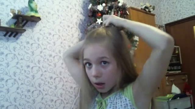 Прическа на каждый день легко и со вкусом)) смотреть онлайн