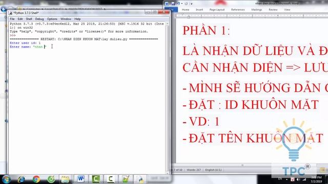 nhận diện khuôn mặt nhan dien khuon mat - face detection python opencv смотреть онлайн