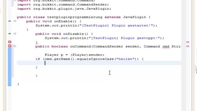 | Eigenes Bukkit Plugin Programmieren #2 | Der Erste Befehl | смотреть онлайн