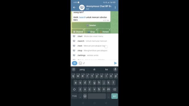 Terbaru Cara Chatting di Anonymous Bot Telegram 2023 смотреть онлайн