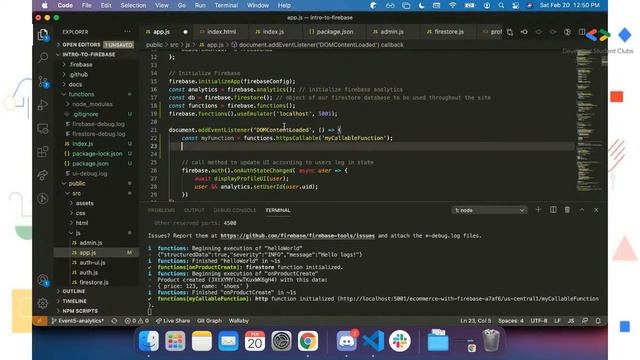 Intermediate Firebase Part 3 - Cloud Functions for Firebase смотреть онлайн
