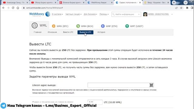 WebMoney кошелек как вывести деньги на карту самый выгодный способ. Вывод с Вебмани на Binance смотреть онлайн