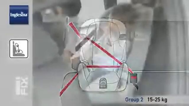 Inglesina Prime Miglia i-Fix (группа 1-2-3) видео-инструкция смотреть онлайн