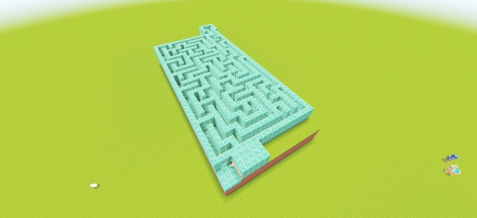 Прохожу изумрудный лабиринт в minecraft | ДимА4 minecraft!