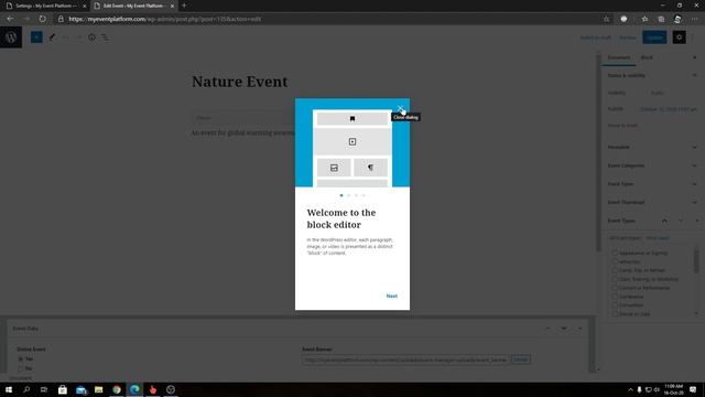 How To Add & Set Colors For The Event Type | WordPress Event Page | WordPress Event Background Colo смотреть онлайн