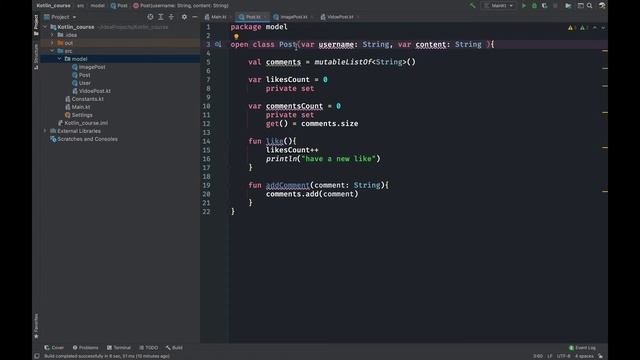 034 Multi level inheritance in kotlin смотреть онлайн