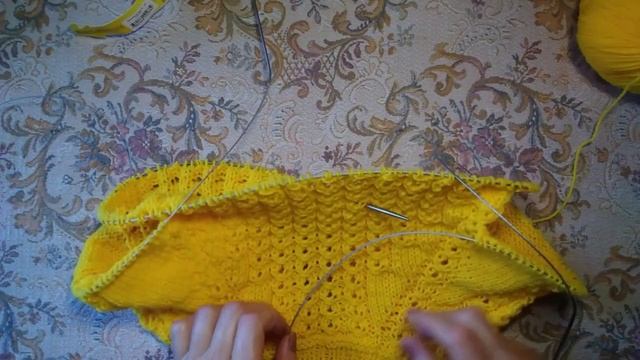 Кофточка для девочки 5-7лет, Солнечный Зайчик, часть 2,как связать подрезы. смотреть онлайн