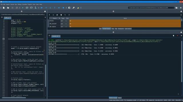 CS50’s Introduction to Artificial Intelligence with Python -- Traffic смотреть онлайн