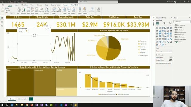 Learn Power BI In Arabic - #056 - Demo #41 | Power BI Parameters смотреть онлайн
