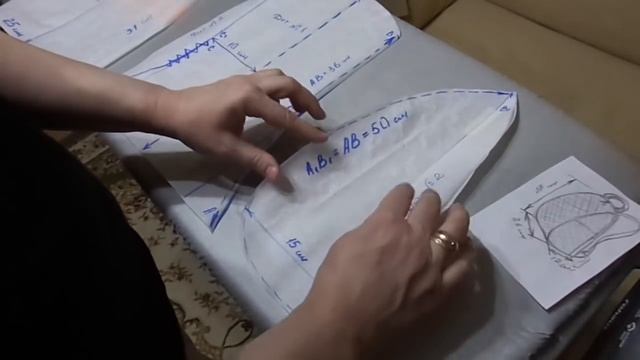 Выкройка рюкзака своими руками (конструирование )-МК бесплатно... смотреть онлайн