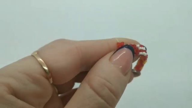 226. ? Сердце из бисера.? Кирпичное плетение. Часть 1/6. смотреть онлайн