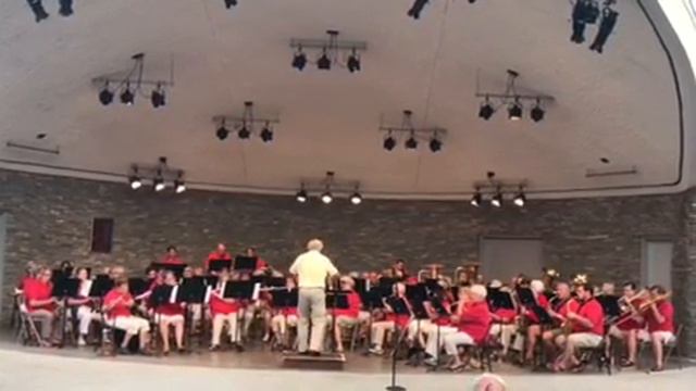 Charlevoix City Band Funiculi Funicula Denza 08-08-2017 смотреть онлайн