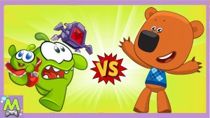 Ми-Ми-Мишки против Ам Няма.Догонялки Мультгероев.Кто Быстрее