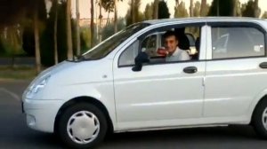 В матиз установили акустику !!